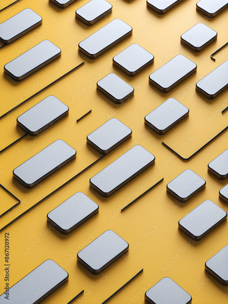 minimal blank search bar on yellow background minimal blank search bar on yellow background