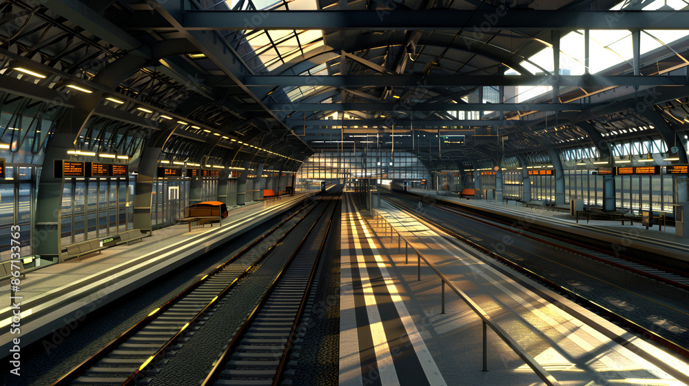 subway station at night,
Man walking in terminal along railway
subway station at night,
Man walking in terminal along railway