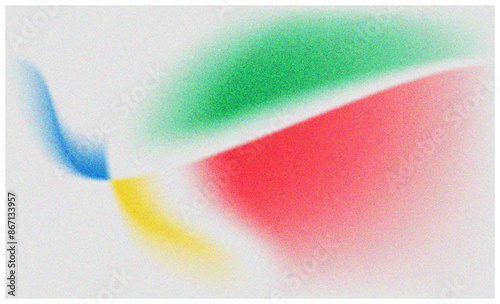 Creative colorful background, olympic design element, noise grain texture. Vector illustration