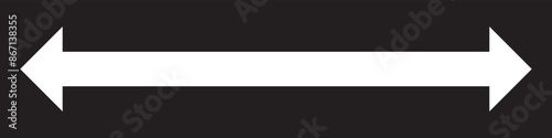  Dual semi circle arrow. white arch double arrow. Arrow pointer vector icon isolated on white background. Vector illustration. eps 10