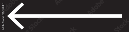 Long arrows icon. Vector of trendy long arrow left and right in flat style. Red arrow vector illustration. Red pointer, direction, position symbol and double arrow icon isolated. eps 10