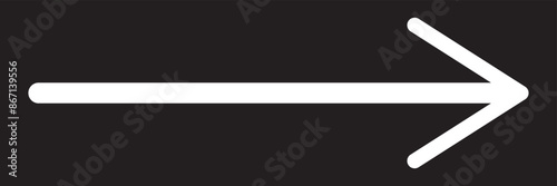 Long arrows icon. Vector of trendy long arrow left and right in flat style. Red arrow vector illustration. Red pointer, direction, position symbol and double arrow icon isolated. eps 10