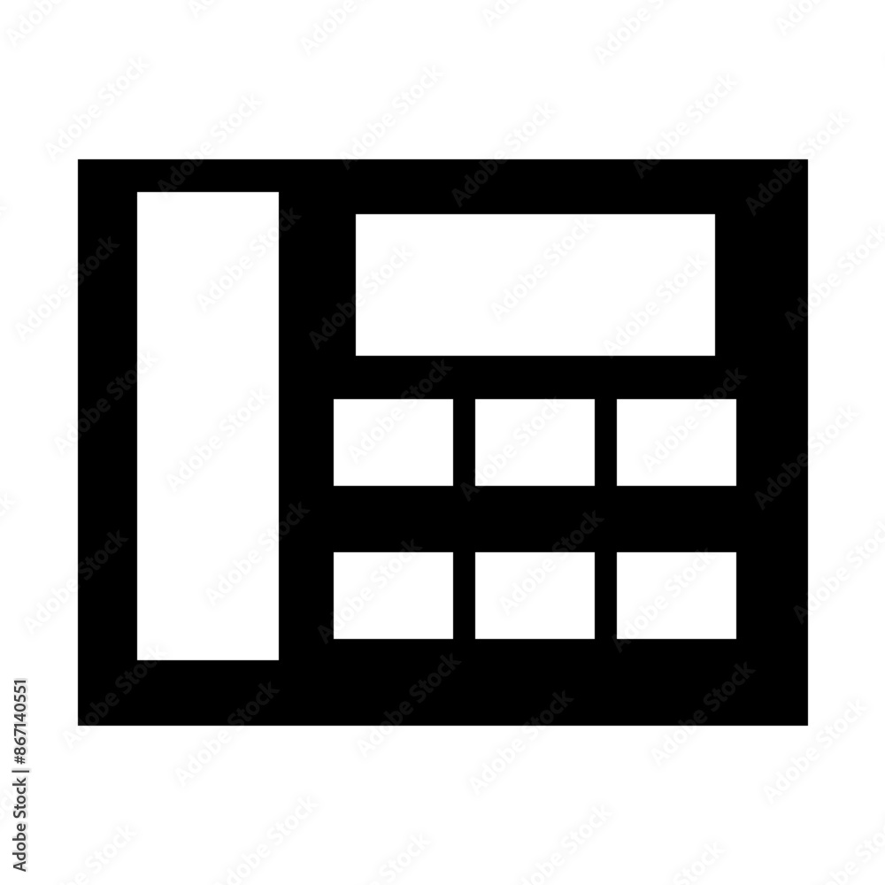 black and white classic phone