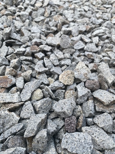 Pebbles for construction purposes
