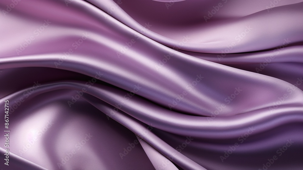 a purple satin with folds a purple satin with folds