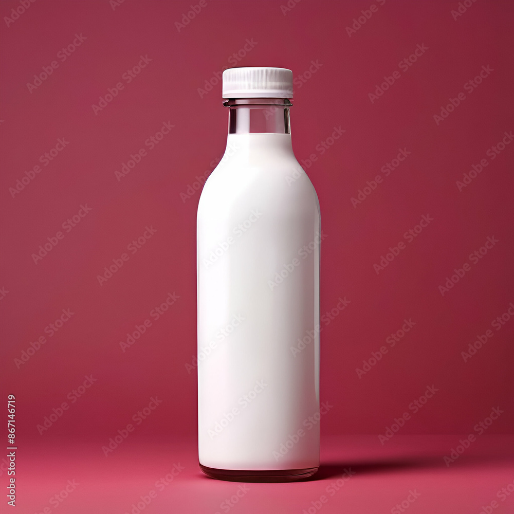 bottle of milk isolated bottle of milk isolated
