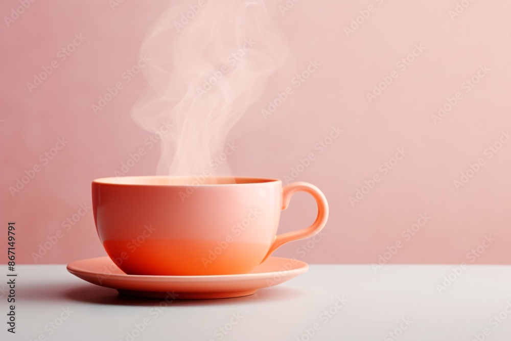 a cup with smoke coming out of it a cup with smoke coming out of it