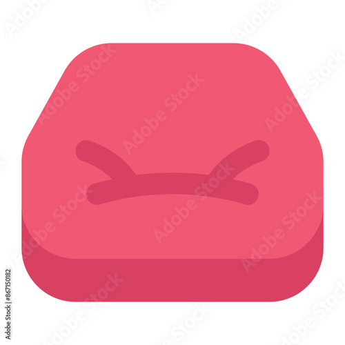 bean bag icon for illustration