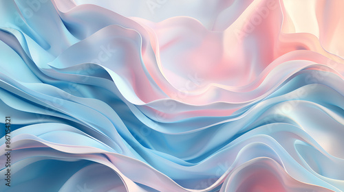 Wallpaper Mural abstract blue background with smooth lines ,Abstract silver background with smooth lines ,abstract wavy template
 Torontodigital.ca