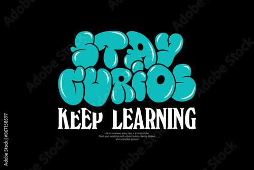 Typography quotes streetwear graphic tee design templates