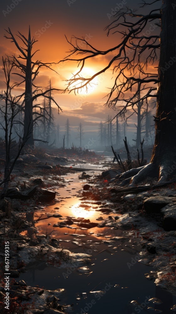 sunset over the river HD 8K wallpaper Stock Photographic image sunset over the river HD 8K wallpaper Stock Photographic image
