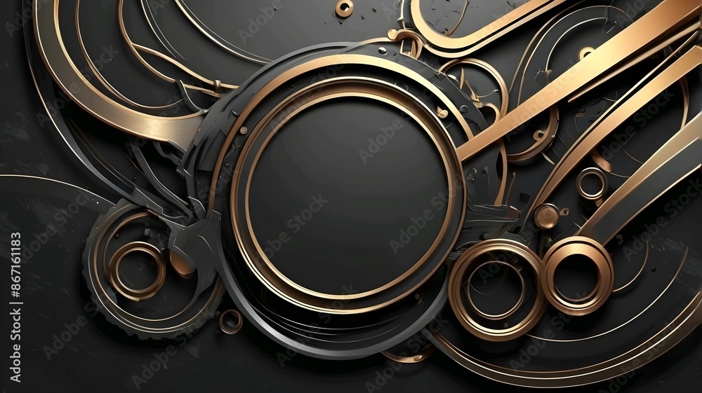 Abstract metal background with place for text Abstract metal background with place for text