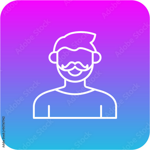 Facial hair Icon