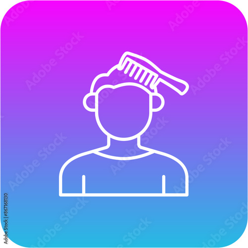 Combing Icon