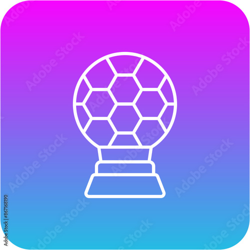 Football trophy Icon