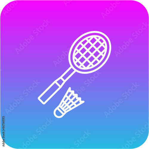 Badminton Icon