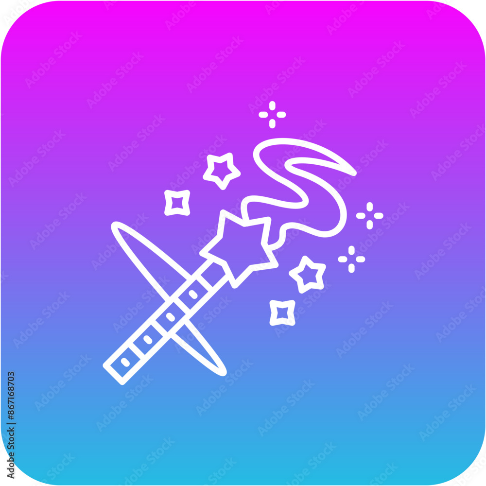 Magic wand Icon Magic wand Icon