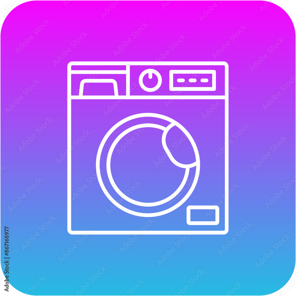 Washing machine Icon Washing machine Icon