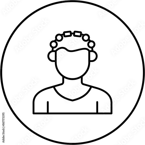 Hair curler Icon