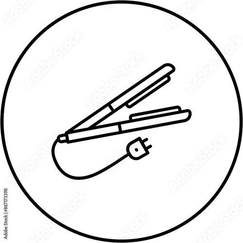 Straightener Icon