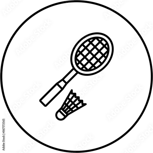 Badminton Icon