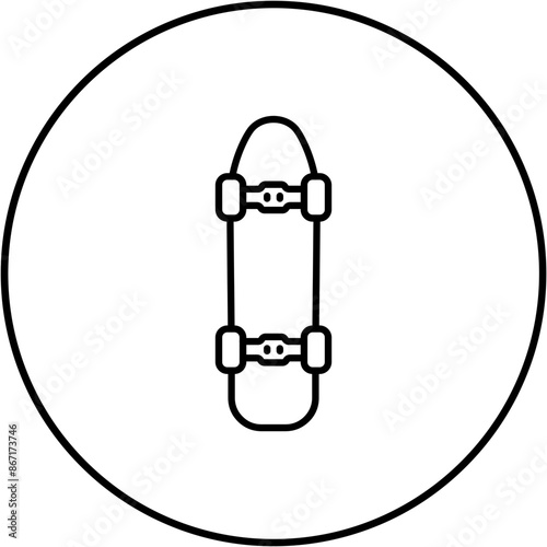 Skateboard Icon