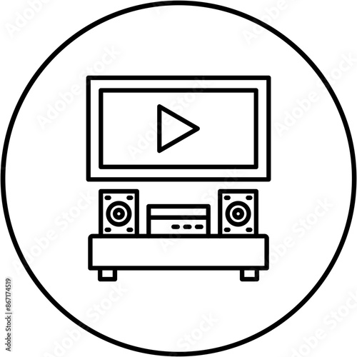 Home cinema Icon