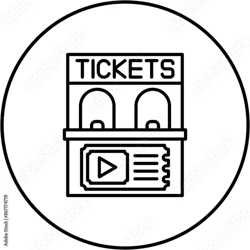 Ticket office Icon