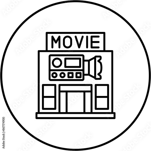 Movie theater Icon