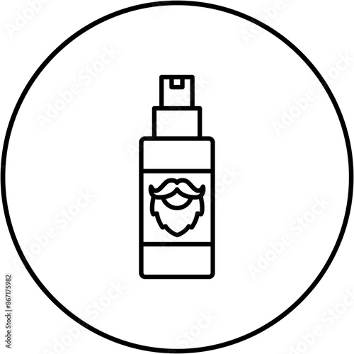 Beard oil Icon