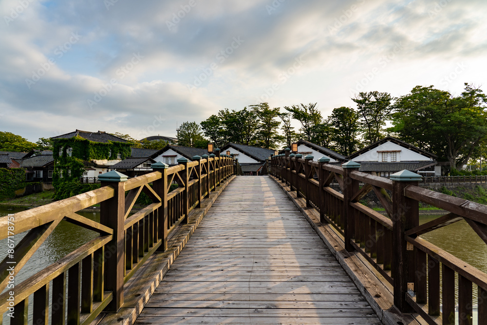 Fototapeta premium 山居倉庫