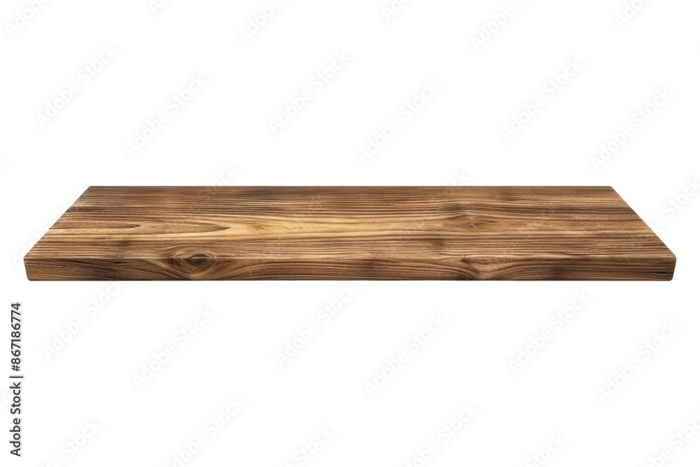 Wood shelves isolated on white background Wood shelves isolated on white background