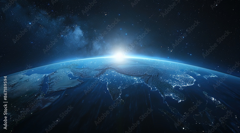 Fototapeta premium planet in space