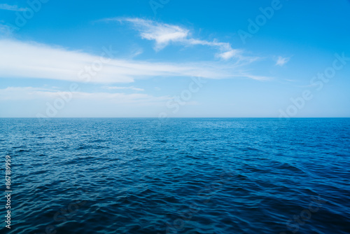 Wallpaper Mural The great blue water of the Atlantic Ocean on a bright summer day Torontodigital.ca