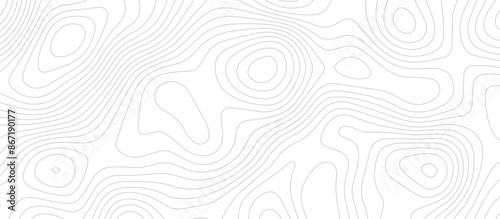 Modern design with White background with topographic wavy pattern design. Geographic mountain relief diagram line wave carve pattern. Panorama view gradient multicolor wave curve lines  background.