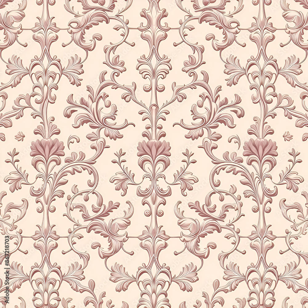 seamless damask pattern seamless damask pattern