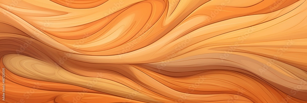 Wood Grain Material Structure Background - Generative AI Wood Grain Material Structure Background - Generative AI