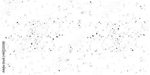 Abstract vector noise. Small particles of debris and dust. Distressed uneven background. Grunge texture overlay with rough background.  Grain noise particles. Rusted white effect. Grunge design