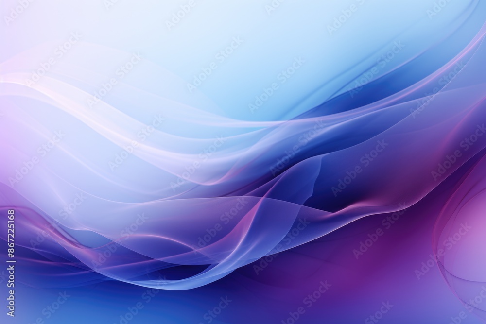 Abstract blue and purple waves Abstract blue and purple waves
