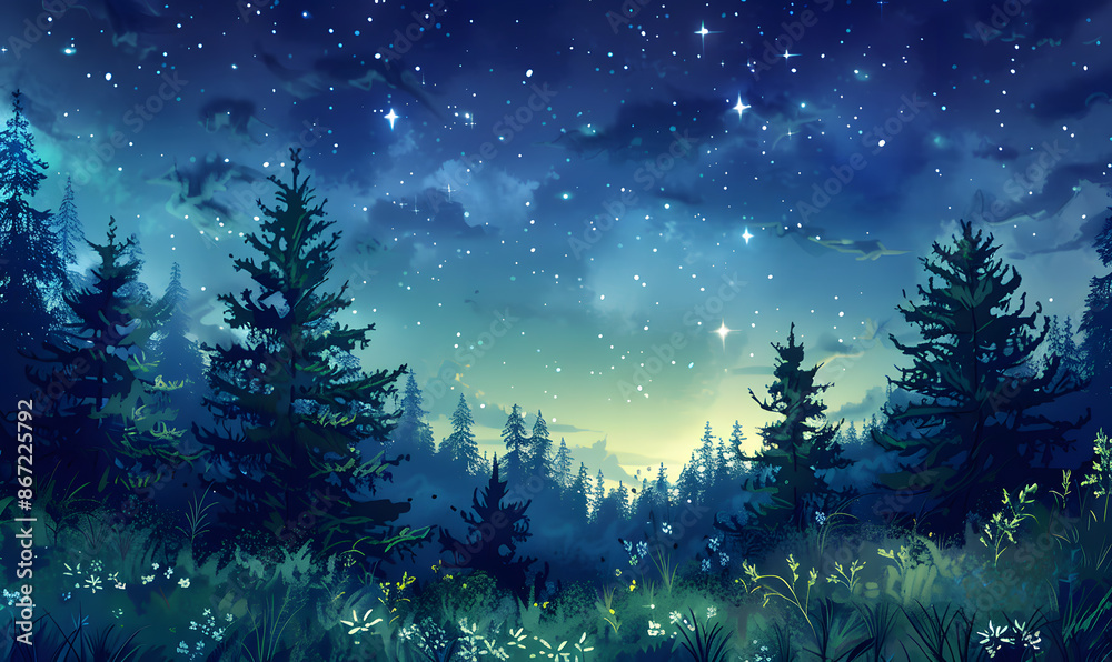 Fototapeta premium the vast sky and beautiful atmosphere