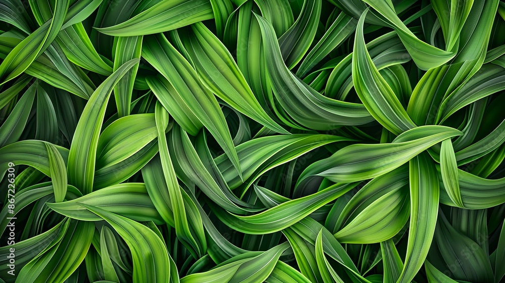 Abstract natural floral Green tropical plant close-up background Abstract natural floral Green tropical plant close-up background