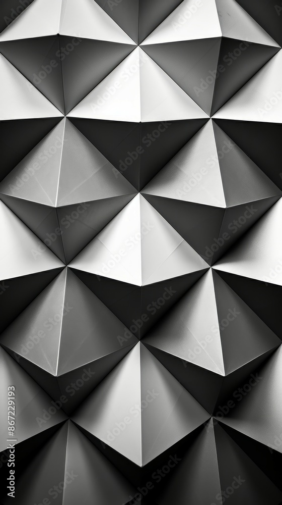 Fototapeta premium Geometric Shapes Material Structure Background - Generative AI