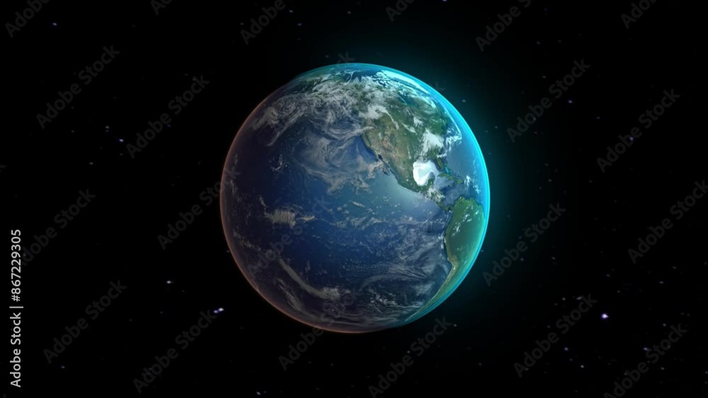 Realistic Earth Zoom to Countries from Space and Orbit Ukraine Version 4K 60 FPS Realistic Earth Zoom to Countries from Space and Orbit Ukraine Version 4K 60 FPS