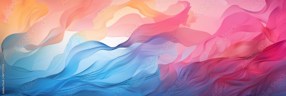Gradient Material Structure Background - Generative AI