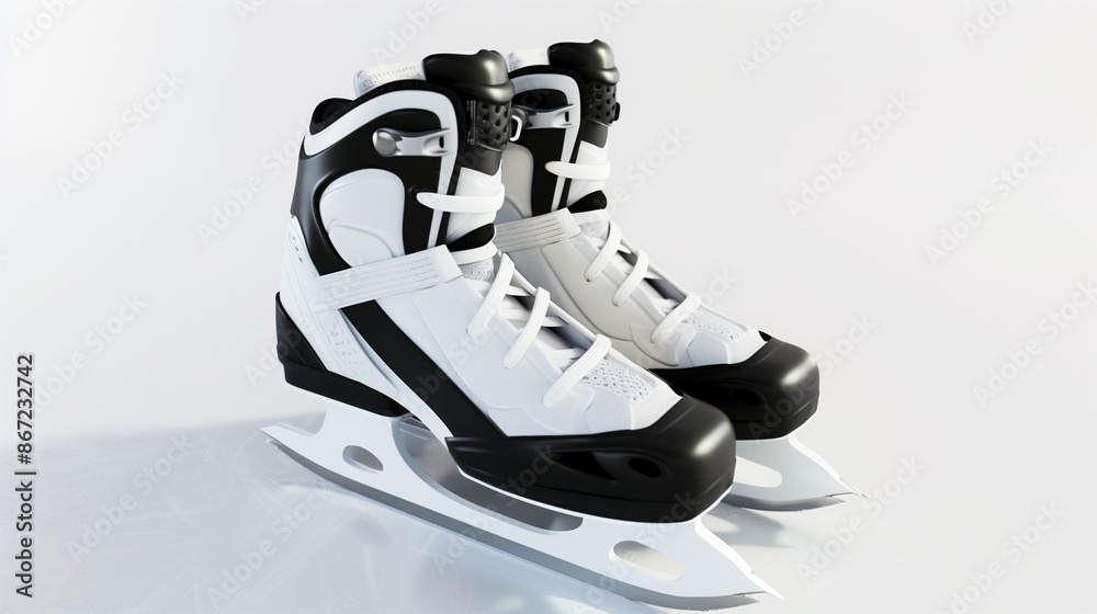 High-performance skates, adjustable cuffs, precision bearings on light background. Emphasizes speed, agility for sports gear ads.
High-performance skates, adjustable cuffs, precision bearings on light background. Emphasizes speed, agility for sports gear ads.