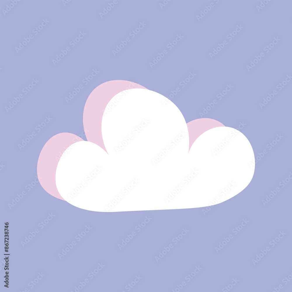 Cute abstract baby shower flat design illustration vector element Cute abstract baby shower flat design illustration vector element