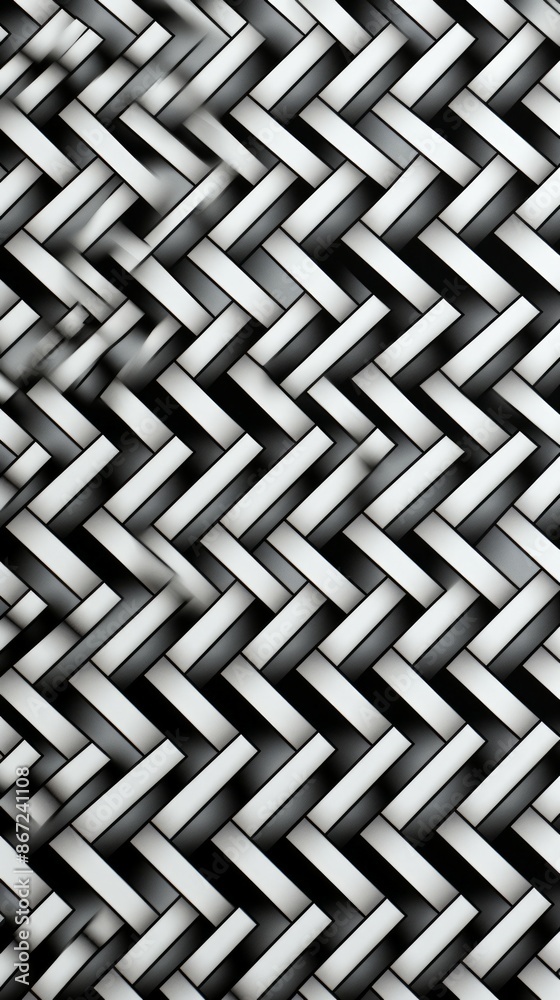 Houndstooth Material Structure Background - Generative AI Houndstooth Material Structure Background - Generative AI