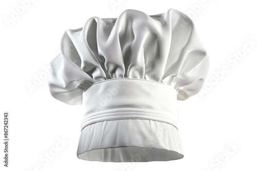 Chef toque sisolated on transparent background