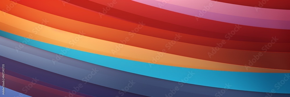 Obraz premium Stripes Material Structure Background - Generative AI