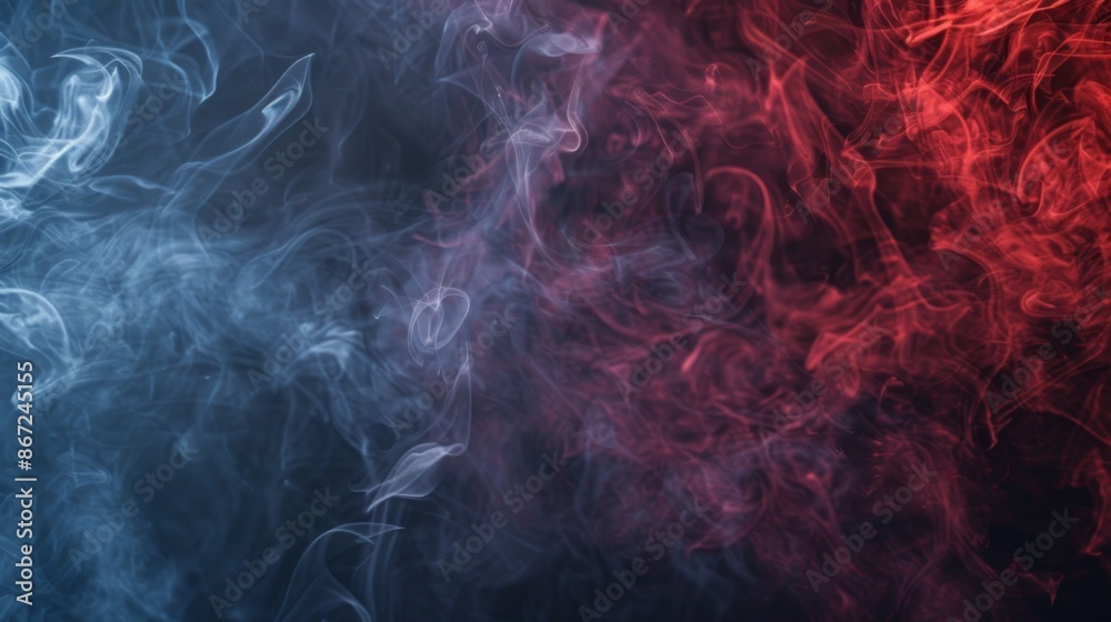 Colorful smoke isolated on black background Colorful smoke isolated on black background